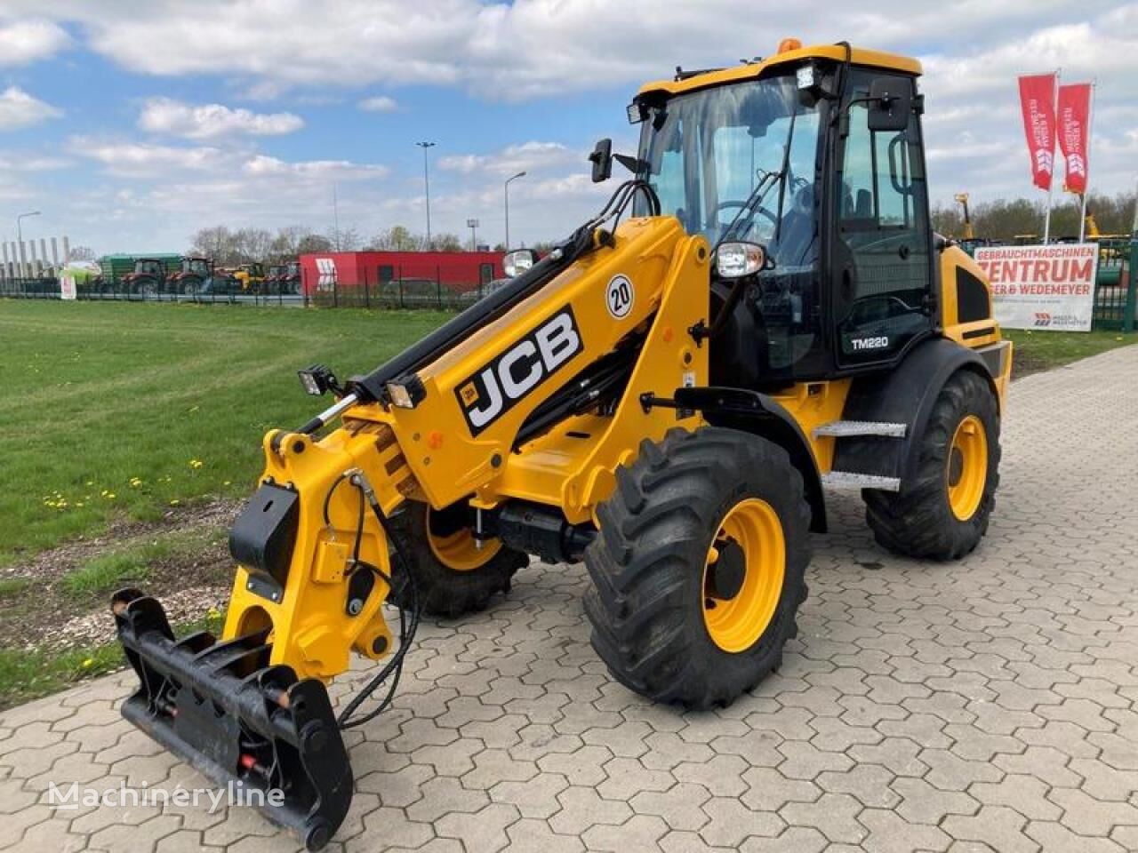 JCB TM 220 telescopic wheel loader for sale Germany 28876 Oyten, PX33663