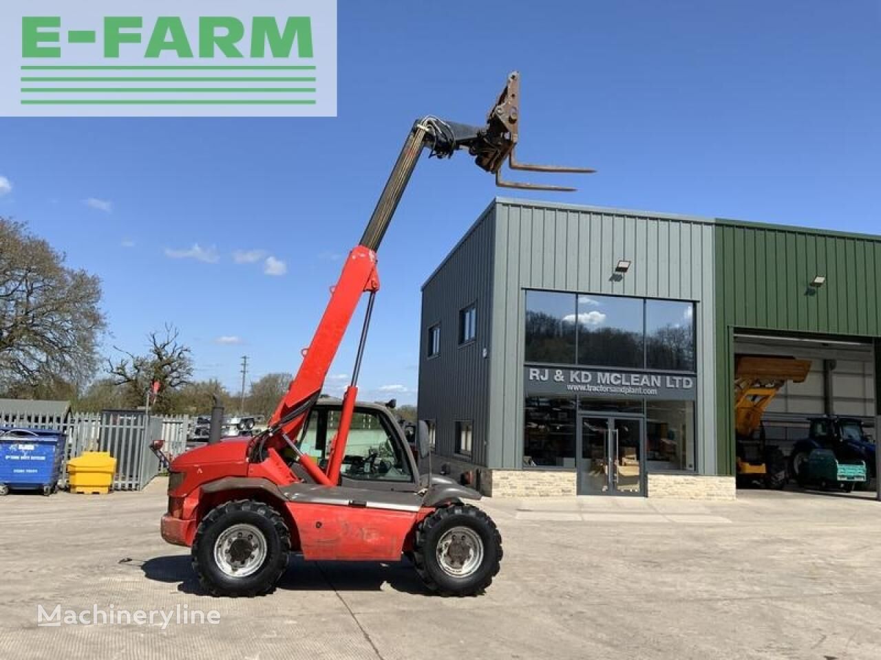 MANITOU mlt523t compact telehandler telescopic wheel loader for sale