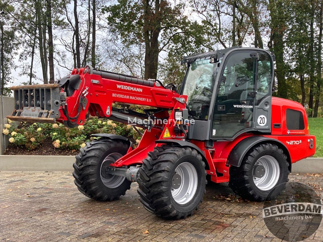 Weidemann 4270 CX100 T Telescopic Wheel Loader For Sale Netherlands Vriezenveen YQ37270