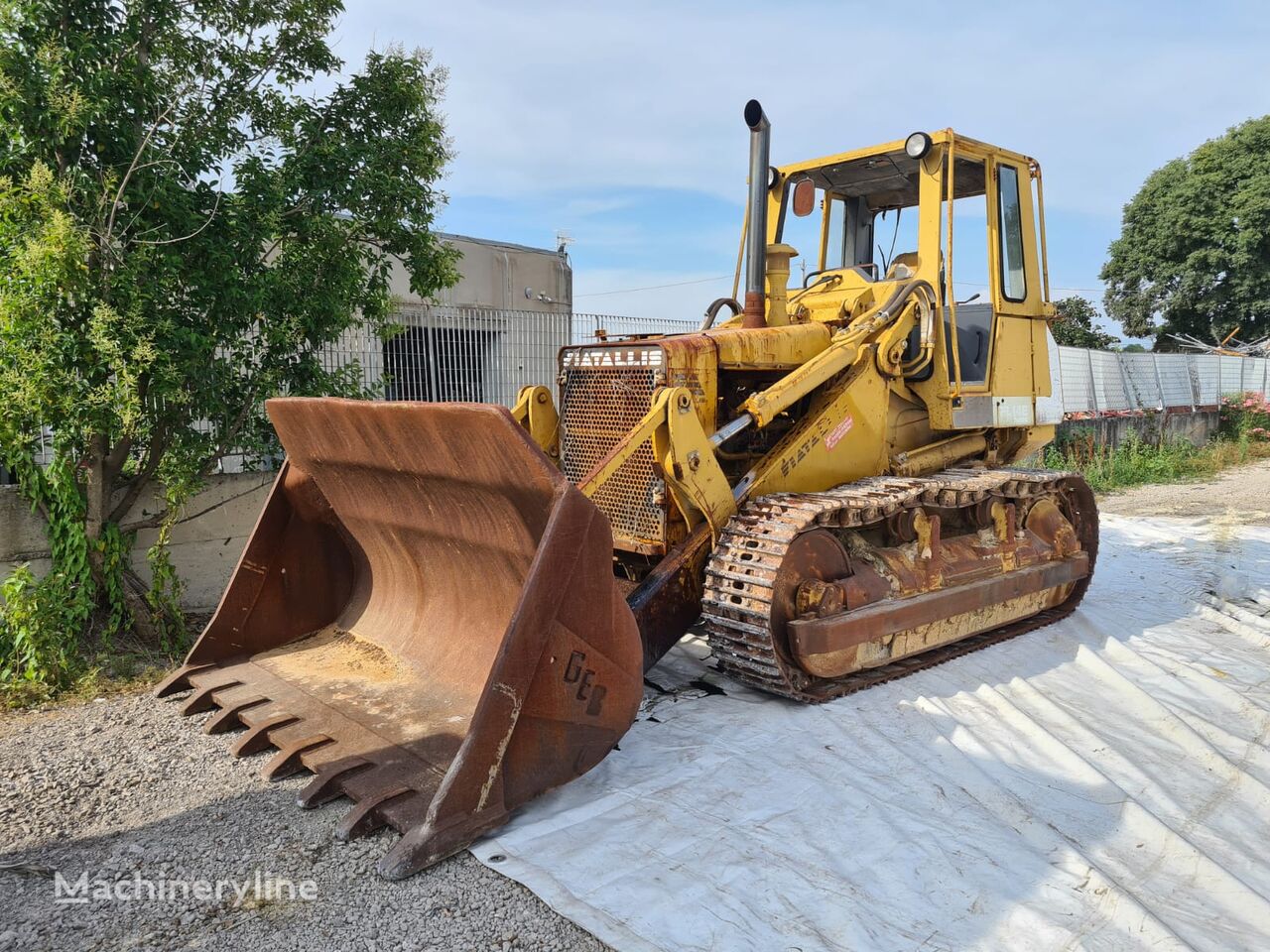 Fiat-Allis FL 14 E track loader