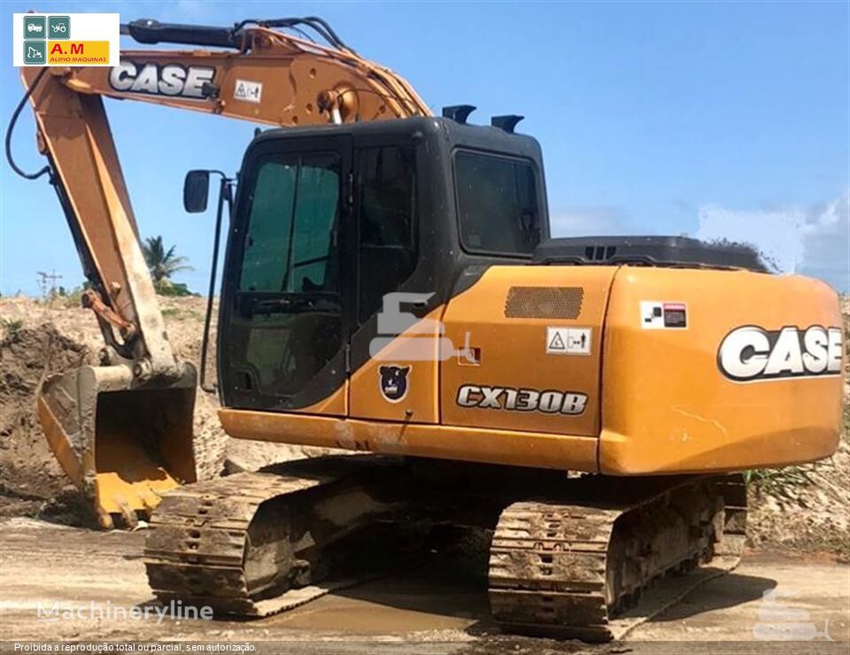 Case CX130B tracked excavator
