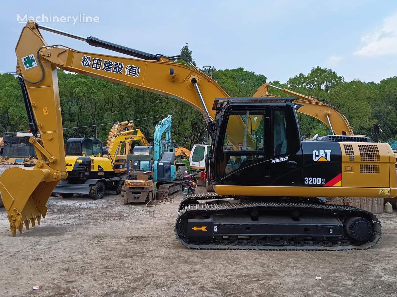 Caterpillar 320d2 Tracked Excavator For Sale China Shanghai Tb37144 1160