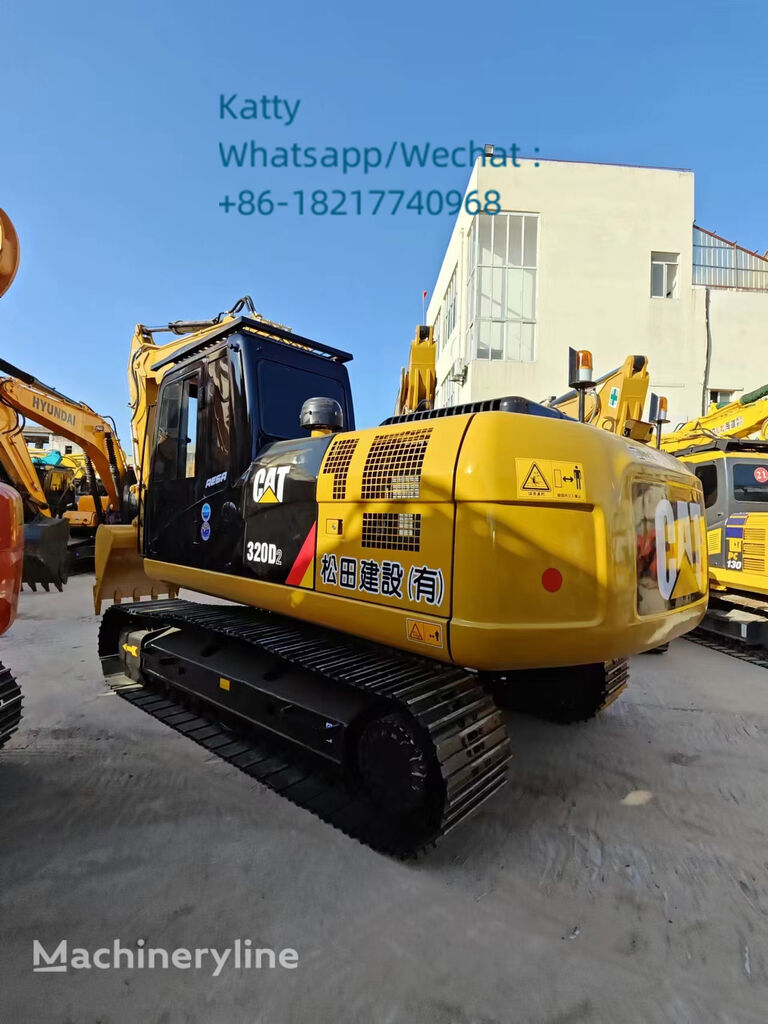 Caterpillar 320d2 Tracked Excavator For Sale China Shanghai Tx39702 1792