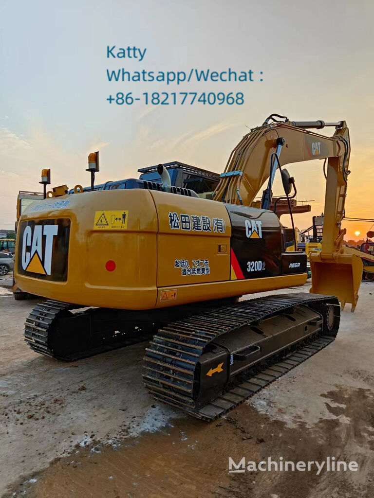 Caterpillar 320d2 Tracked Excavator For Sale China Shanghai My39702 6321