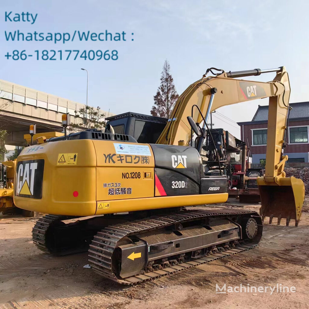 Caterpillar 320d2 Tracked Excavator For Sale China Shanghai Wf39715 2029