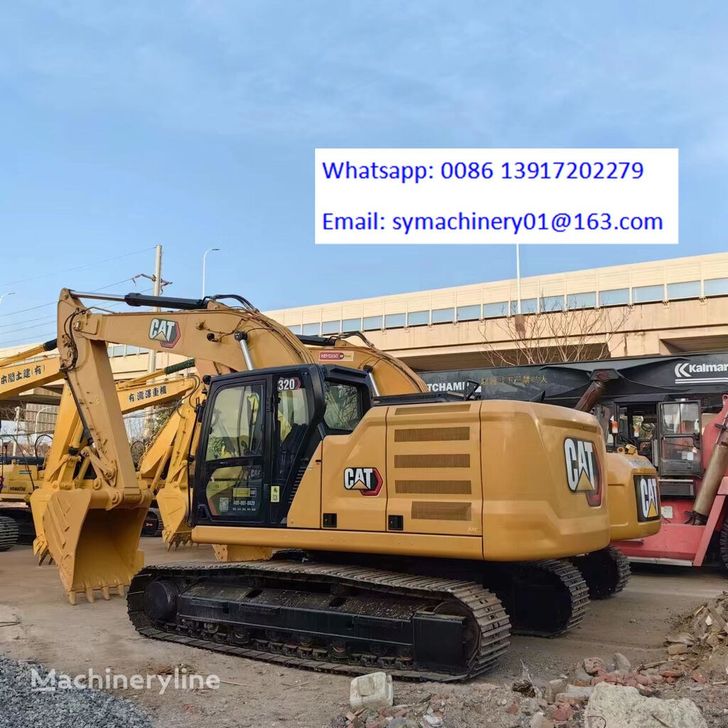 Caterpillar 320gc Tracked Excavator For Sale China Shanghai Wj37048 4378