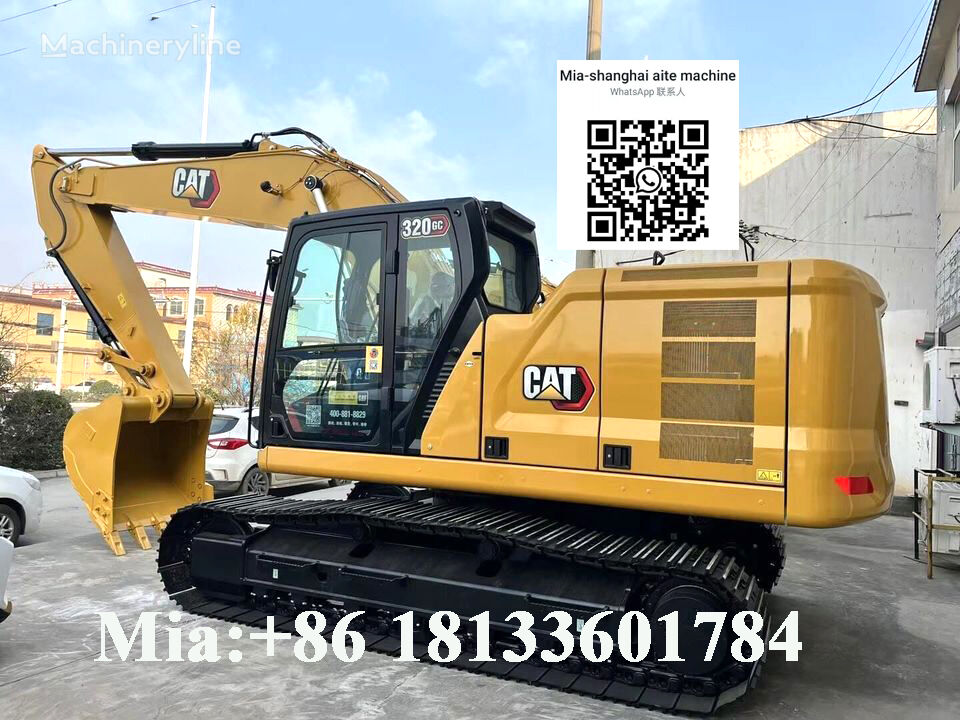 Caterpillar 320gc Tracked Excavator For Sale China Shanghai Kd38419 8911