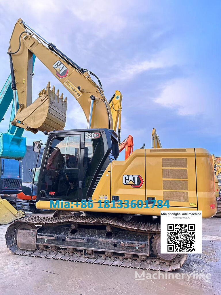 Caterpillar 320gc Tracked Excavator For Sale China Shanghai Tn38995 2804