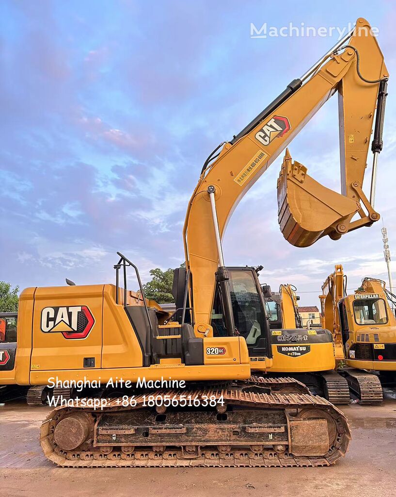 Caterpillar 320gc Tracked Excavator For Sale China Shanghai Db40514 0895