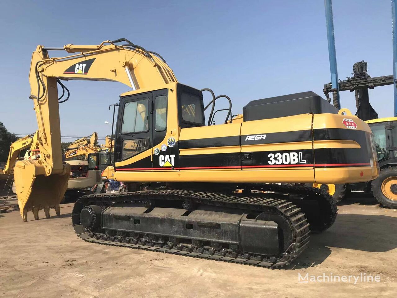 Caterpillar Bl Tracked Excavator For Sale China Shanghai Zz