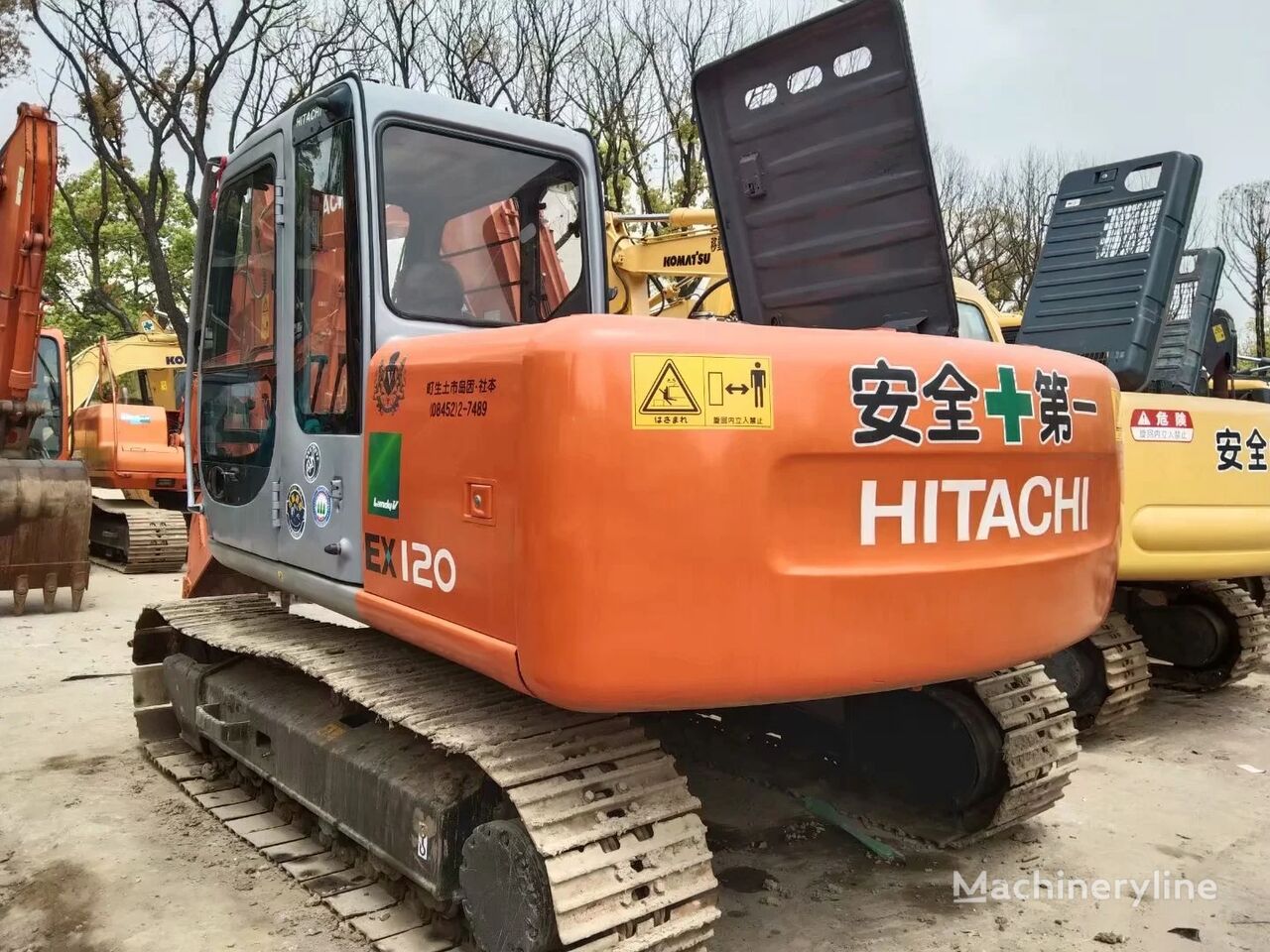 Hitachi EX120-5 EX120-2 EX200 tracked excavator for sale China