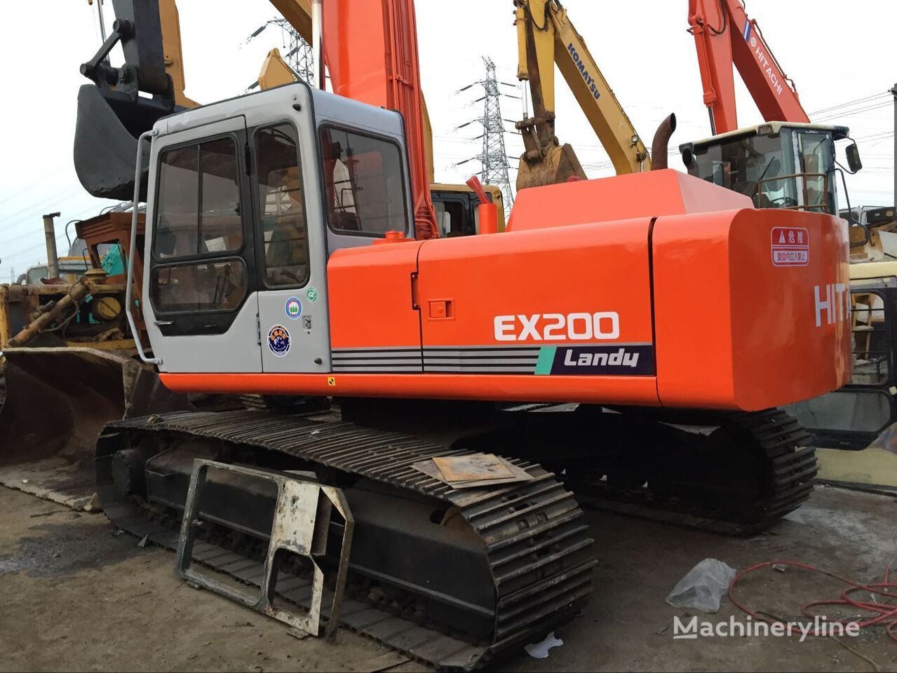 Hitachi EX200-1 tracked excavator