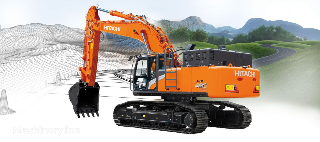 new Hitachi ZX 490LCH-7  tracked excavator
