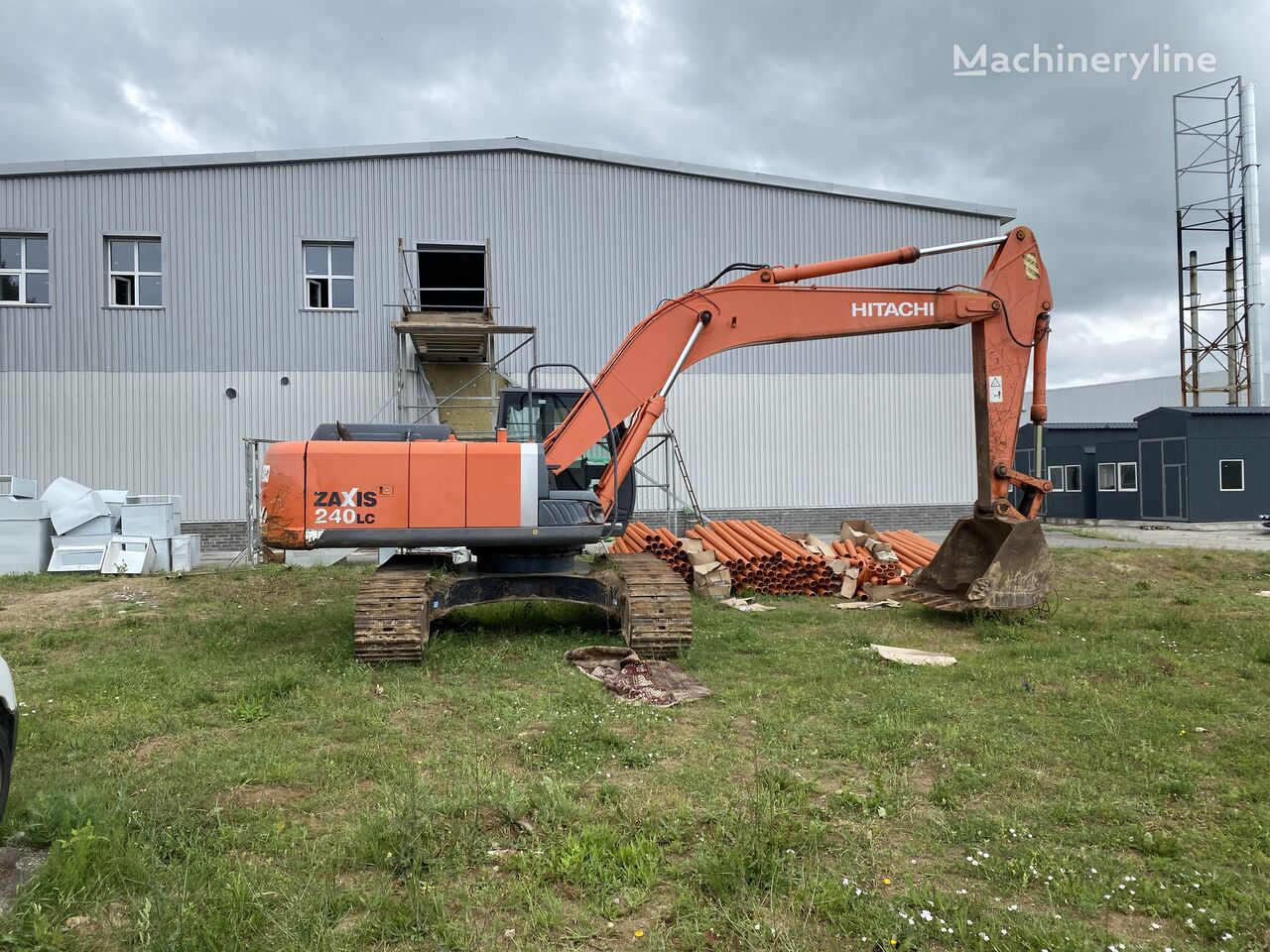 Hitachi Zaxis Lc Tracked Excavator For Sale Ukraine Brovari Xk