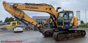 damaged Hyundai HX 235LCR Origine Française avec Certificat CE tracked excavator