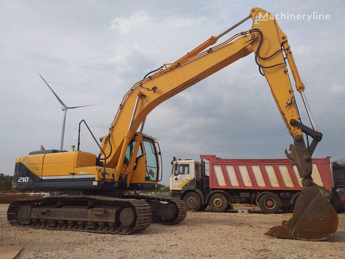 Hyundai R210LC-9 tracked excavator