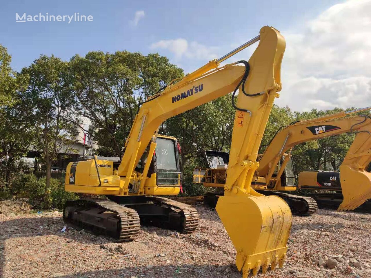 Komatsu Pc160 Tracked Excavator For Sale China Md31335 6439