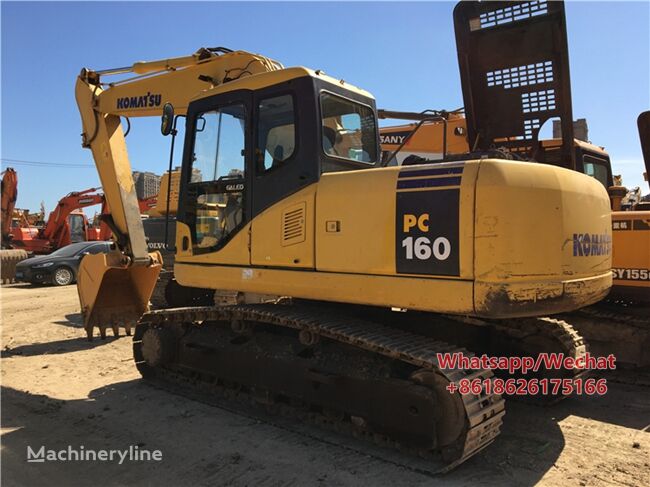 Komatsu Pc160 7 Tracked Excavator For Sale China Te31086 6556