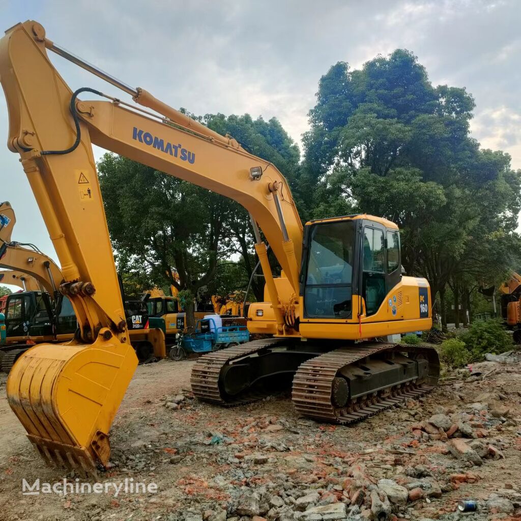 Komatsu Pc160 7 Tracked Excavator For Sale China Shanghai Qa35877 0747