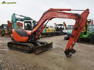 KUBOTA KX080-3 tracked excavator