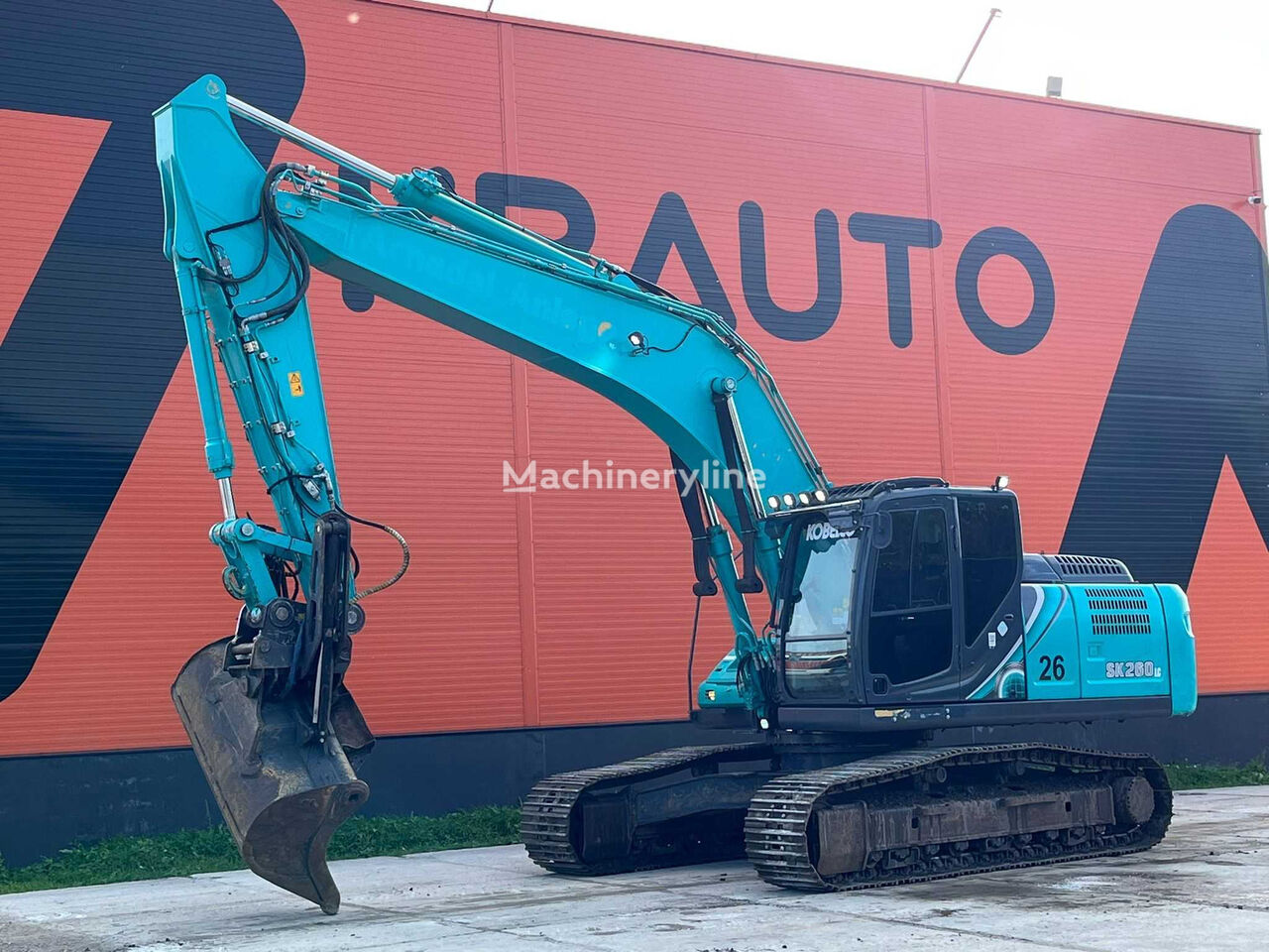 Kobelco SK 260 LC10 2 BUCKETS / AC / CENTRAL LUBRICATION tracked