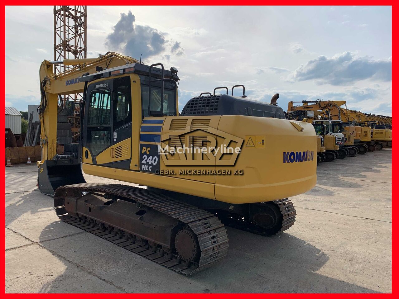 Komatsu Pc 240 Nlc 10 Tracked Excavator For Sale Germany Halver Pd40593 1121