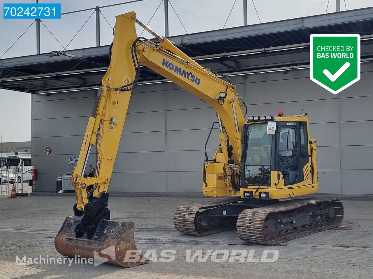 Komatsu PC138 US-11 tracked excavator for sale Netherlands Veghel, XW39871