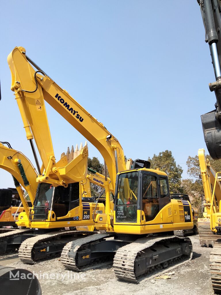 Komatsu Pc160 Tracked Excavator For Sale China Hefei City Anhui Province Ap39286 1676