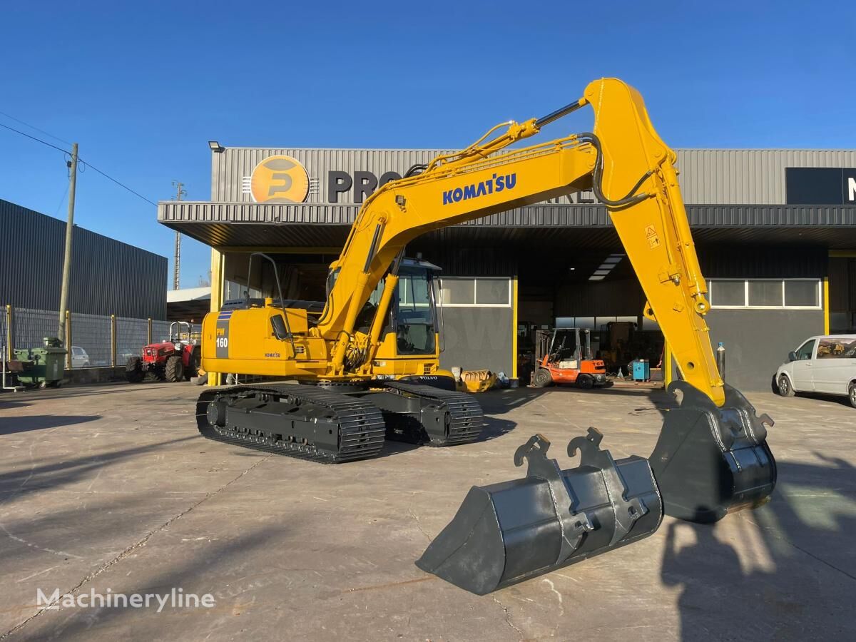 Komatsu Pc160lc 7k Tracked Excavator For Sale Portugal Fátima Tk37809 8783