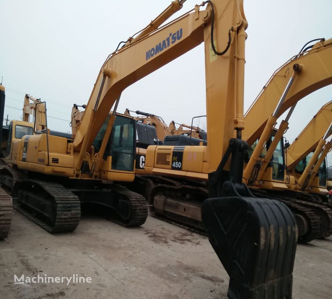 Komatsu PC200-7 tracked excavator