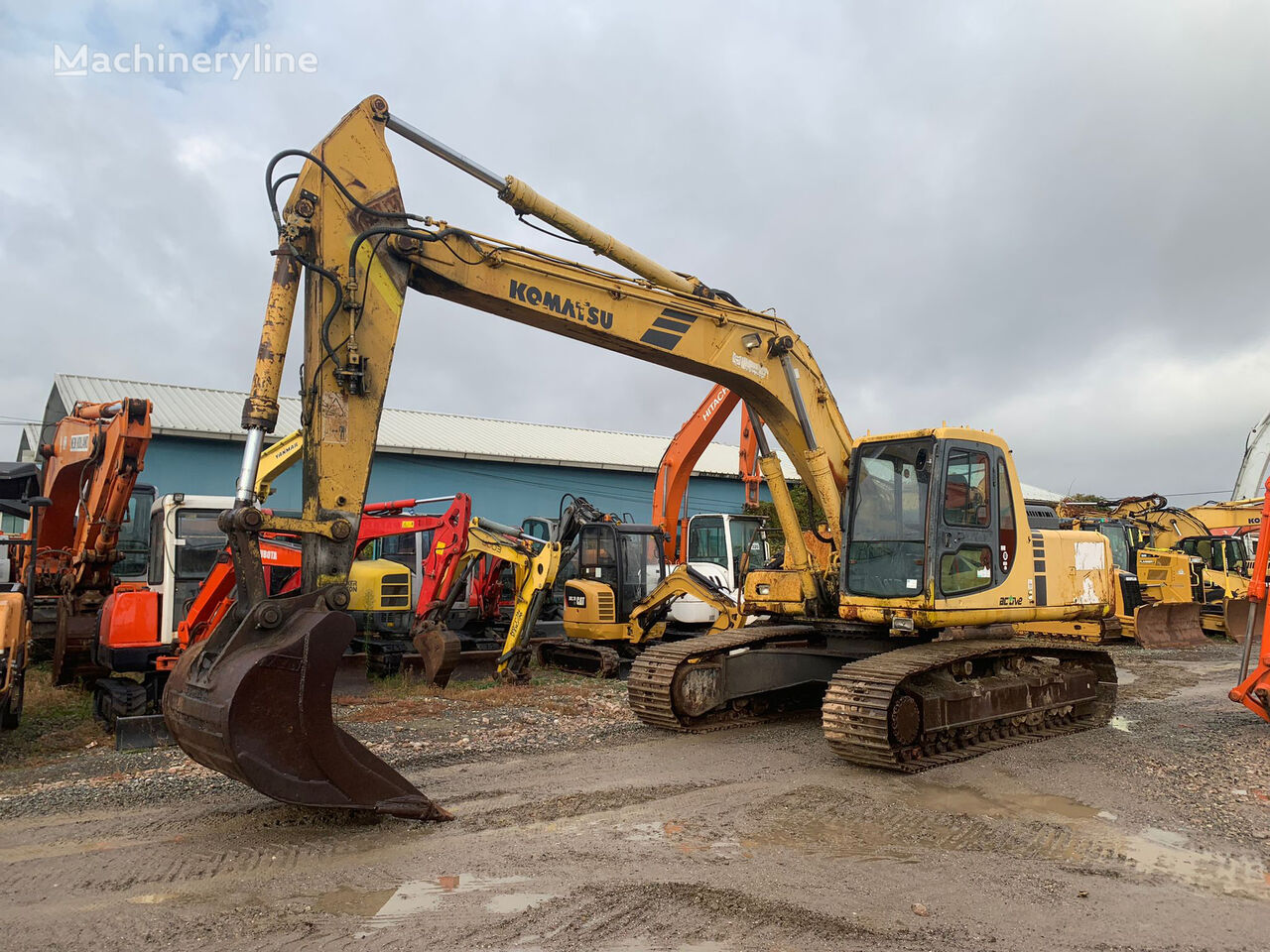 Komatsu Pc240nlc 6k Tracked Excavator For Sale Romania Borș Fl37212 7915