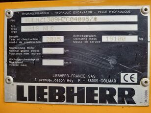 Liebherr R918 NLC tracked excavator for sale image 29 Liebherr R918 NLC tracked excavator image 29