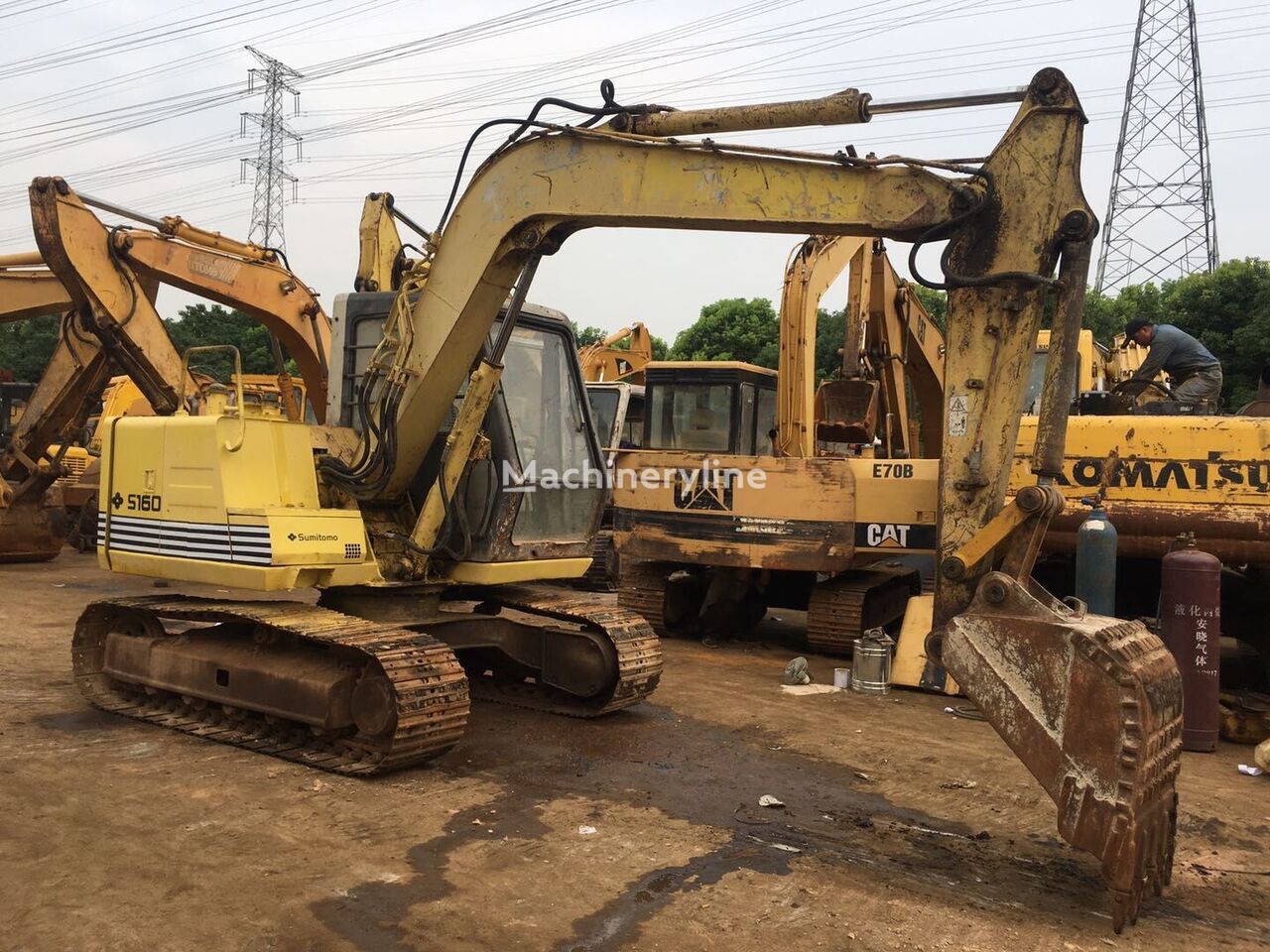 SUMITOMO S160F2 tracked excavator for sale China Shanghai, RY23191