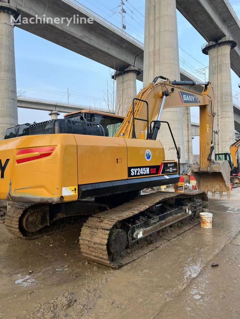 Sany SY245 tracked excavator