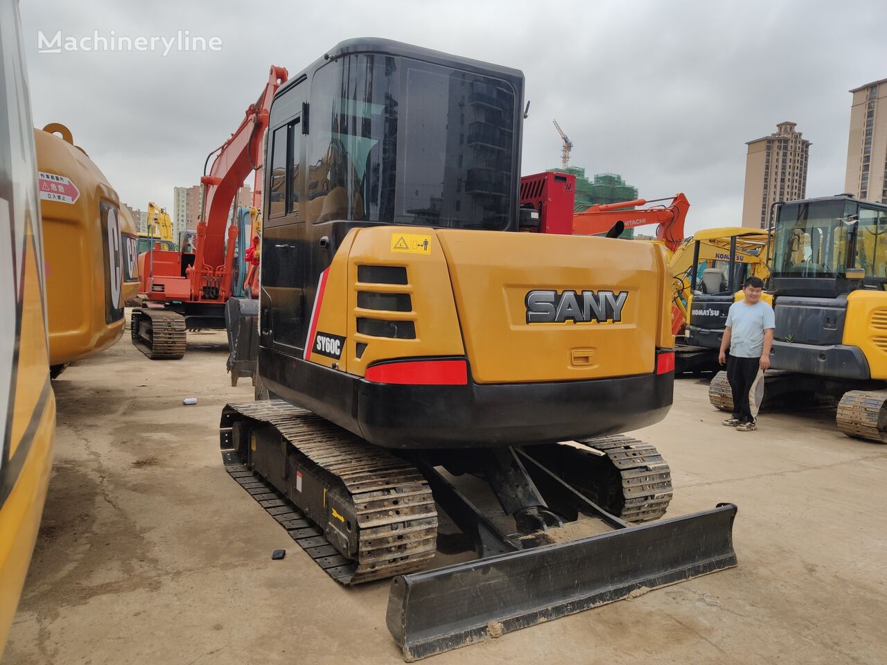 Sany Sany SY60 Excavator 6ton Sany Made in China tracked excavator
