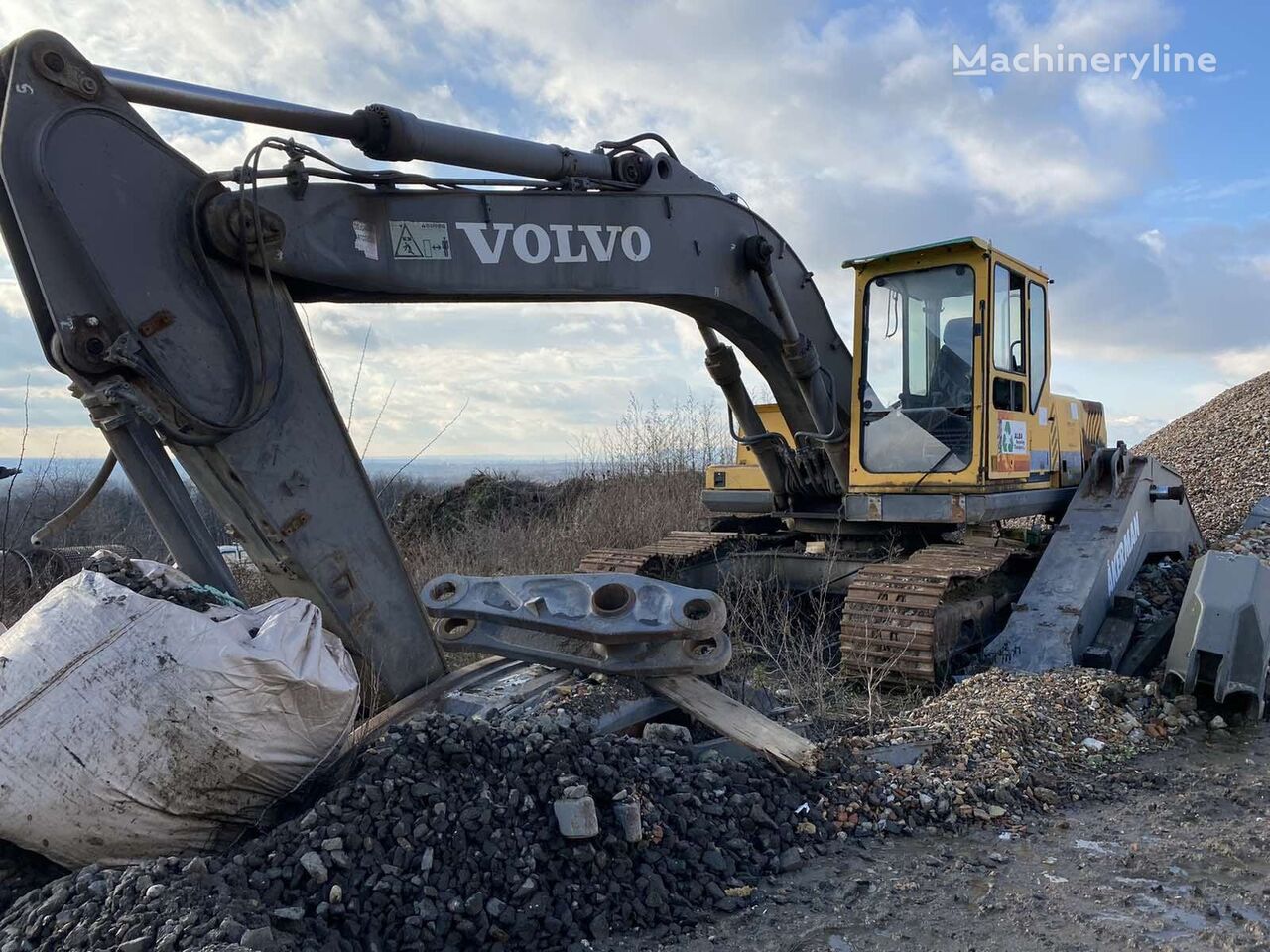 Volvo EC 280 tracked excavator