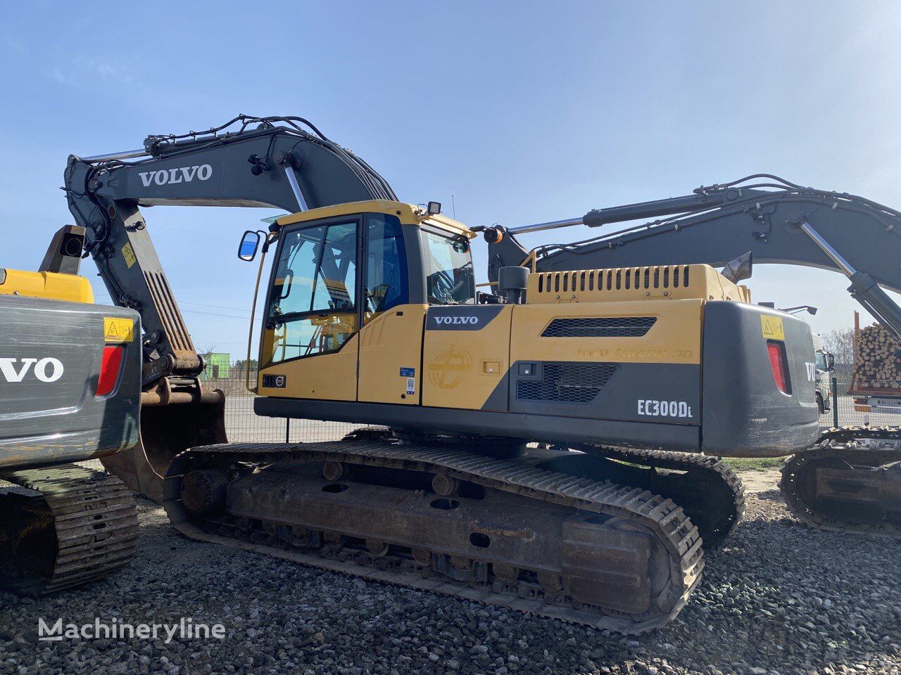 Volvo EC300D tracked excavator