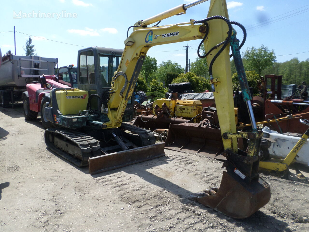 YANMAR B50 Tracked Excavator For Sale Poland Gąbin, YQ34082