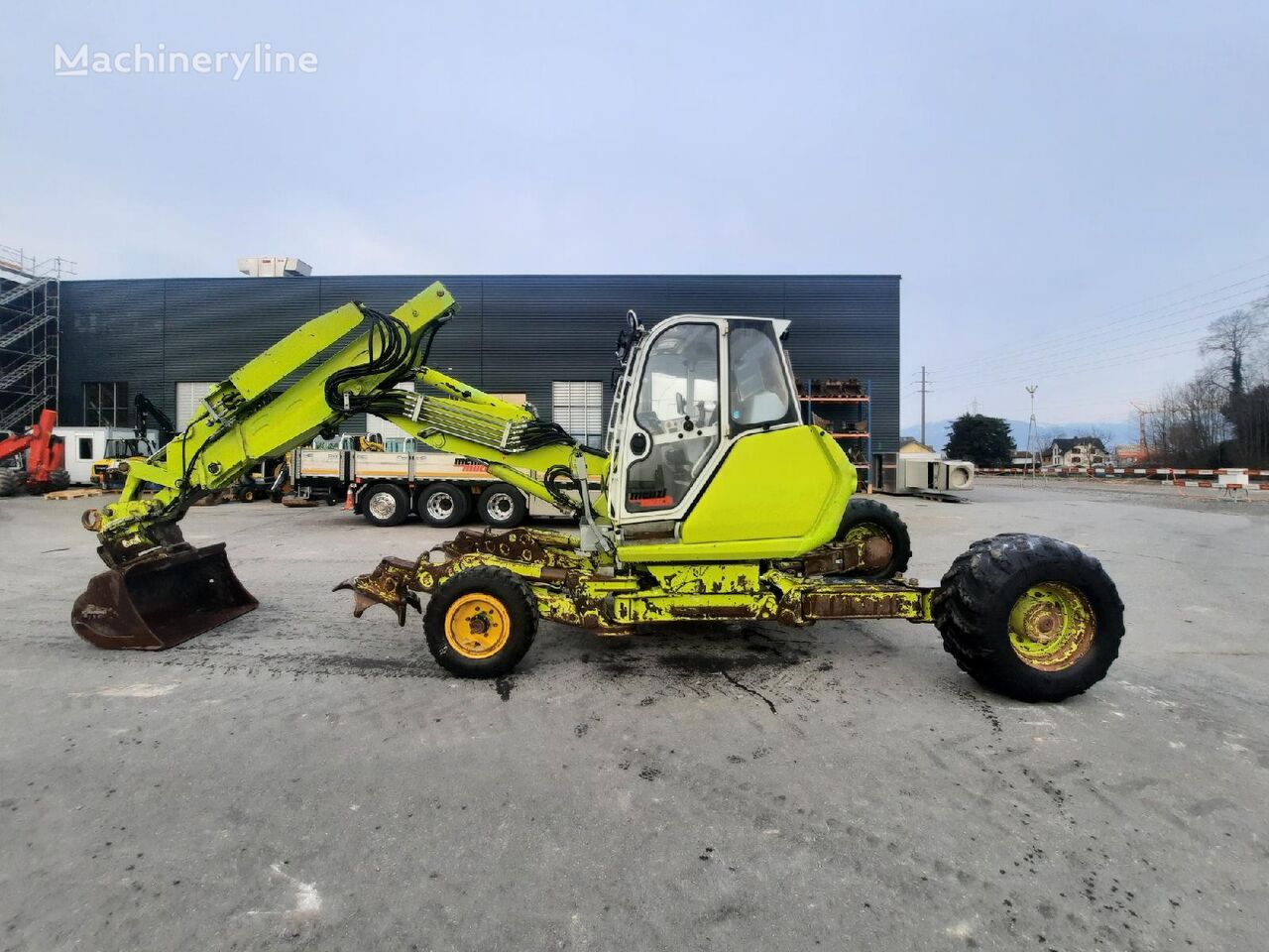 Menzi Muck A81 Mobil Walking Excavator For Sale Switzerland Widnau Mj32961