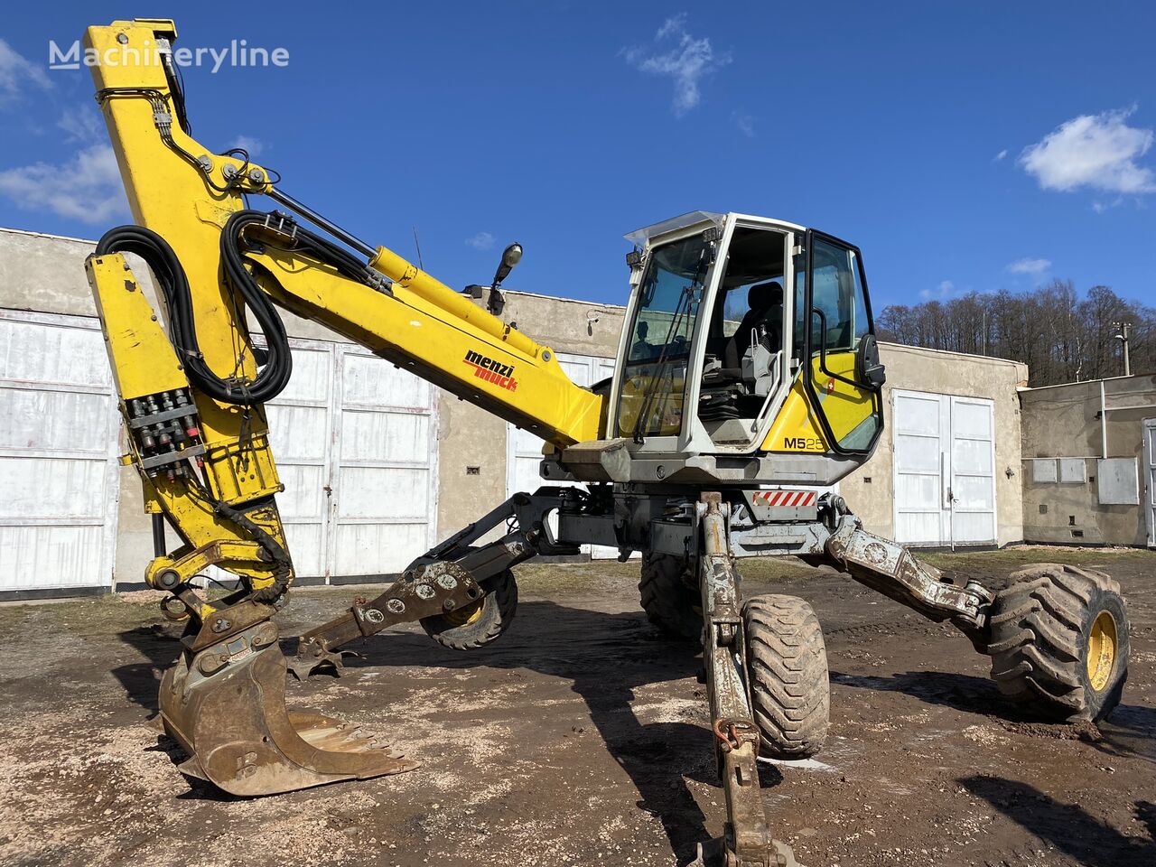 Menzi Muck M525 Walking Excavator For Sale Czechia Bernartice U