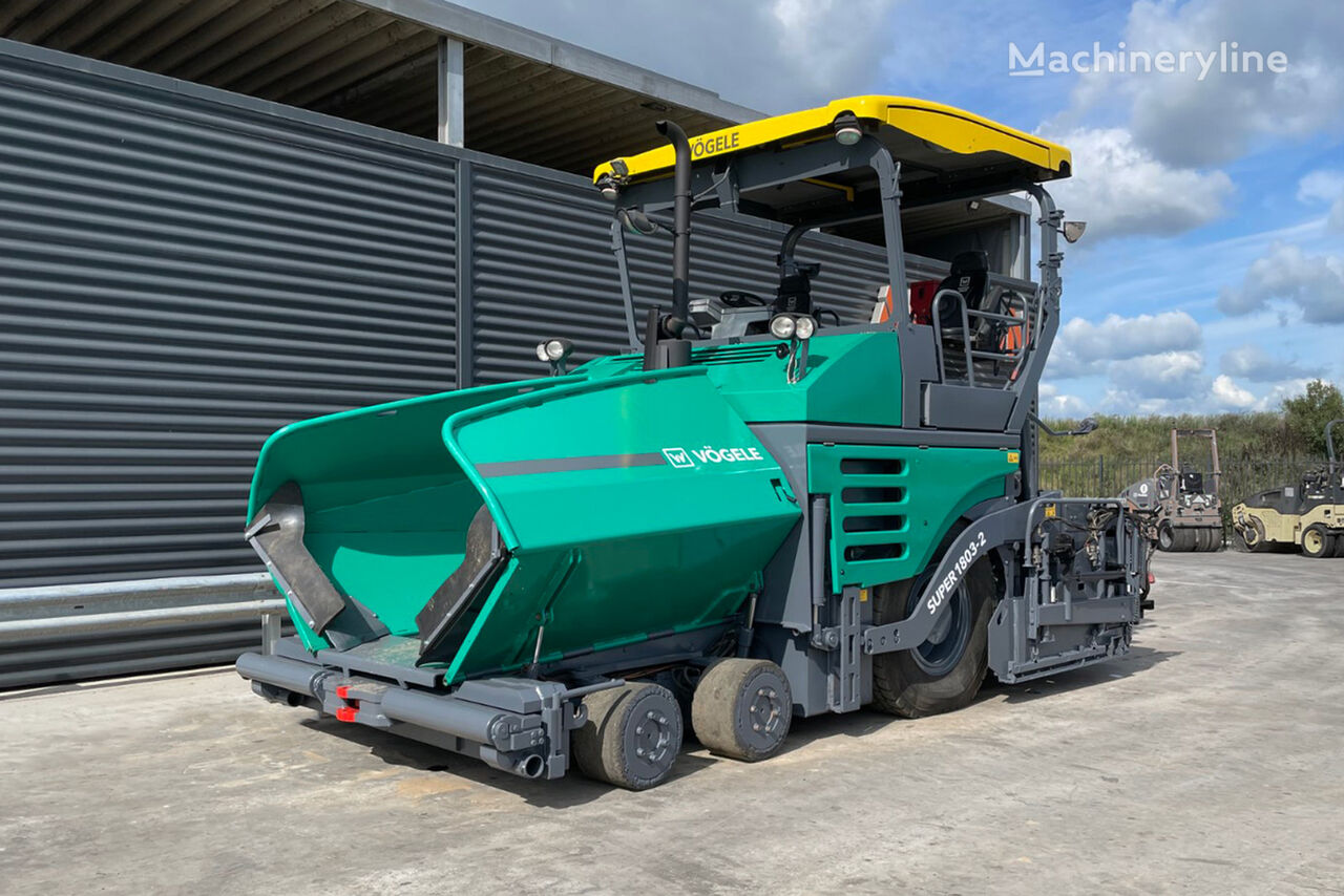 Vögele SUPER 1803-2 wheel asphalt paver for sale Netherlands