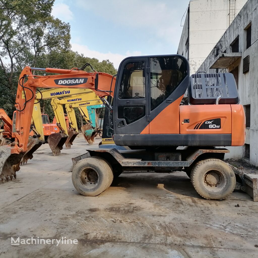 Doosan DX60W wheel excavator