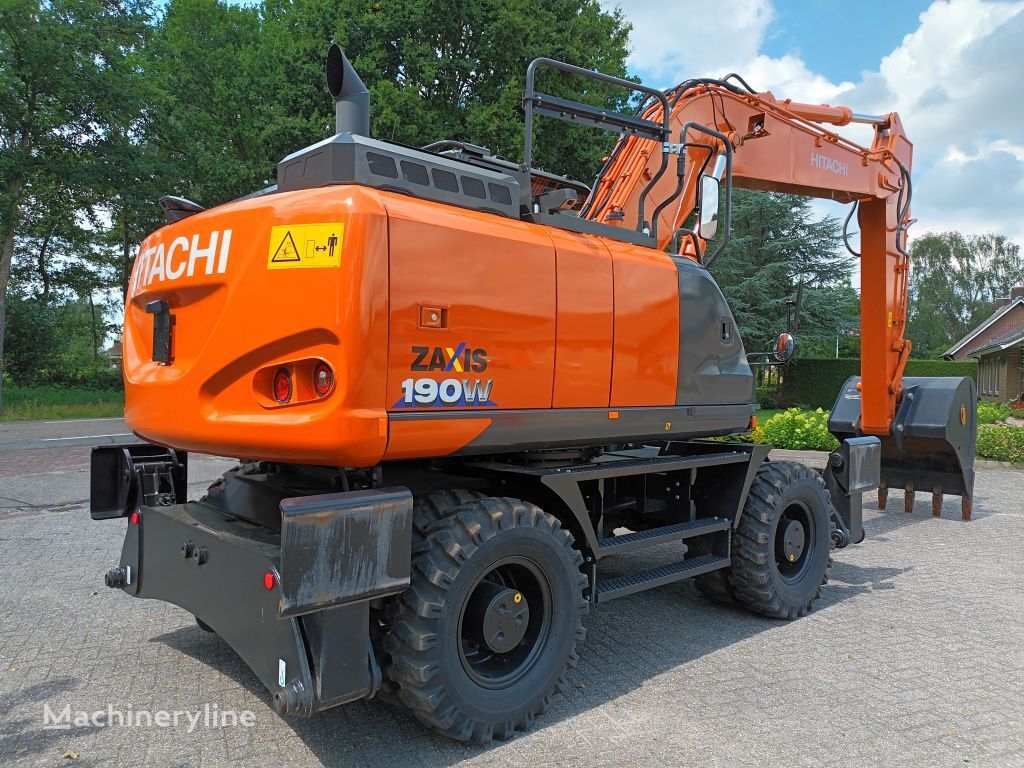 new Hitachi ZX 190 W-6 wheel excavator