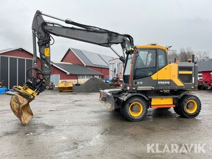 Buy Hitachi ZX155W-7 wheel excavator by auction Sweden Karlstad 