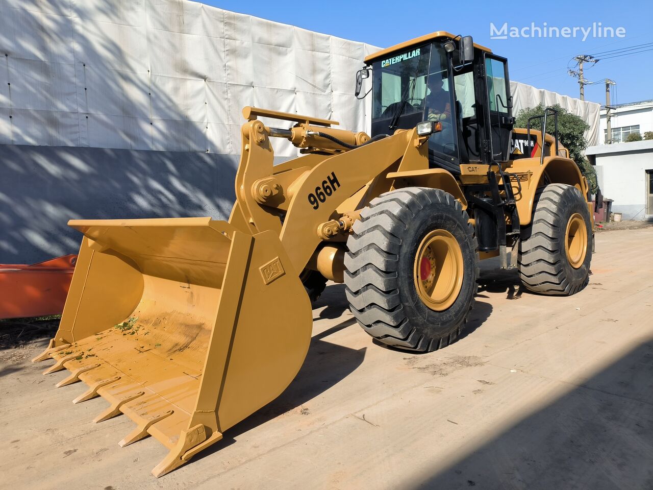 CAT USED CAT 966H WHEEL LOADER FOR SALE IN SHANGHAI WITH HIGH