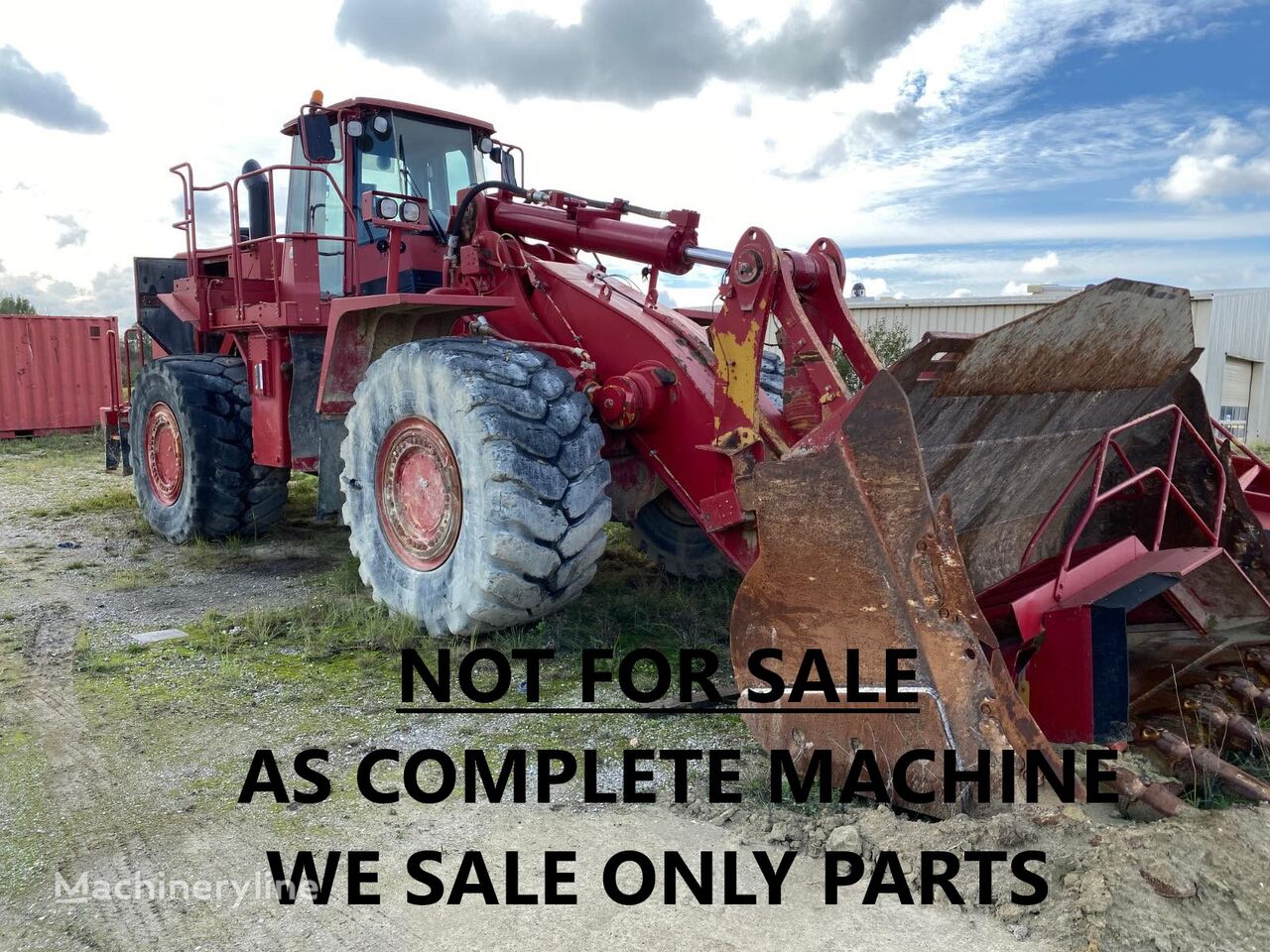 Caterpillar wheel loader for parts