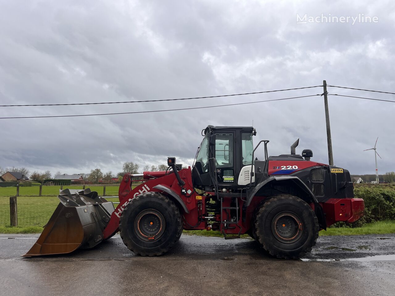 Hitachi ZW220-6 wheel loader for sale Belgium Hertsberge, YQ39625