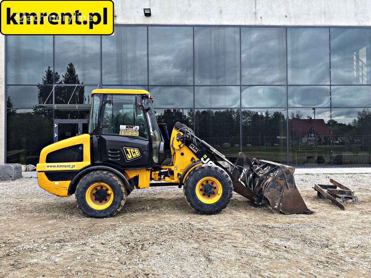 JCB 406 T4 ŁADOWARKA KOŁOWA | JCB 407 ATLAS 65 60 VOLVO L 25 30 CAT ...