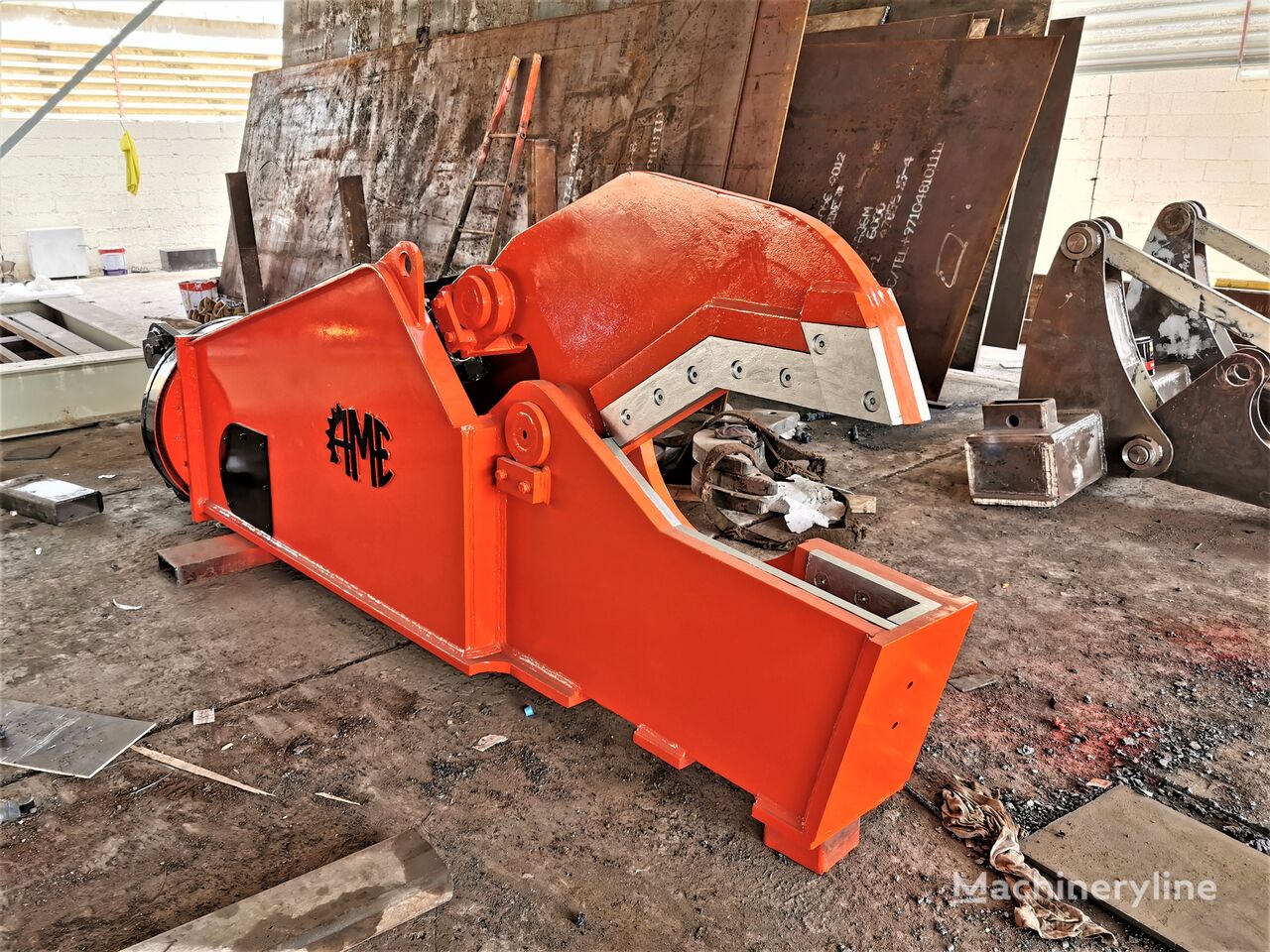 new AME Excavator 360° Hydraulic Steel Shear for 30 - 50 Ton Excavator hydraulic shears