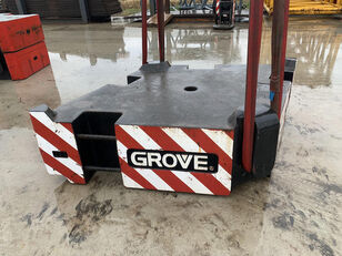 Grove Grove GMK 6400 counterweight 10 ton mobile crane counterweight
